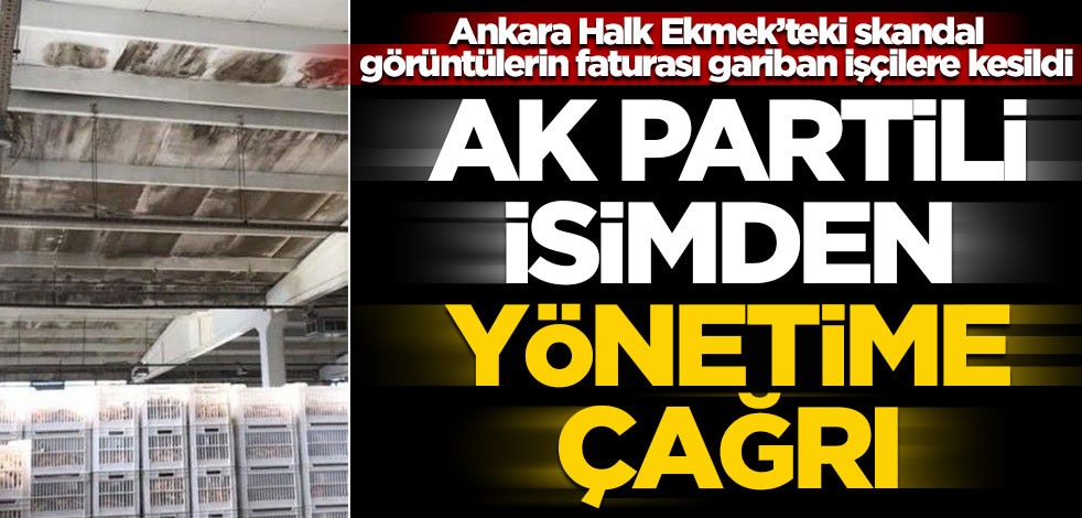Ankara Halk Ekmek'teki skandalın faturası işçilere kesildi! AK Partili isimden çağrı