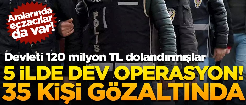 Ankara merkezli 5 ilde dev yolsuzluk operasyonu! Aralarında eczacılar da var