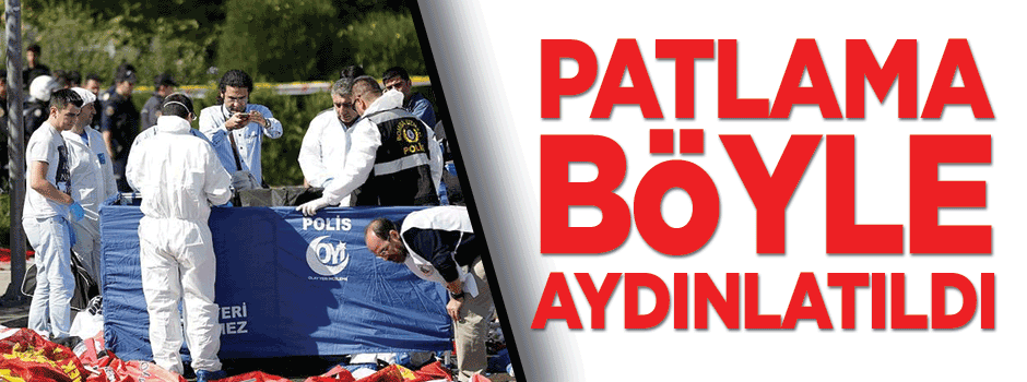 Ankara polisi 'patlamayı' böyle aydınlattı