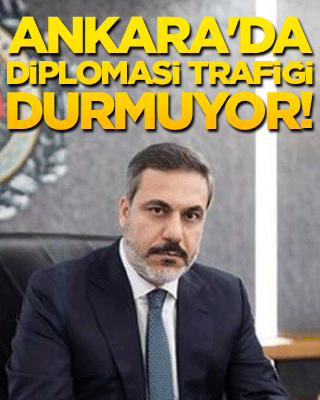 Ankara'da diplomasi trafiği durmuyor! Hakan Fidan'dan kritik telefon trafiği