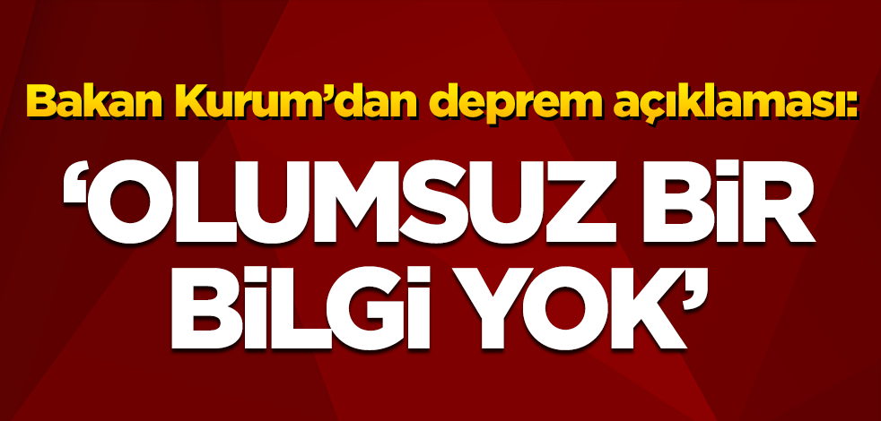 Ankara'da korkutan deprem!