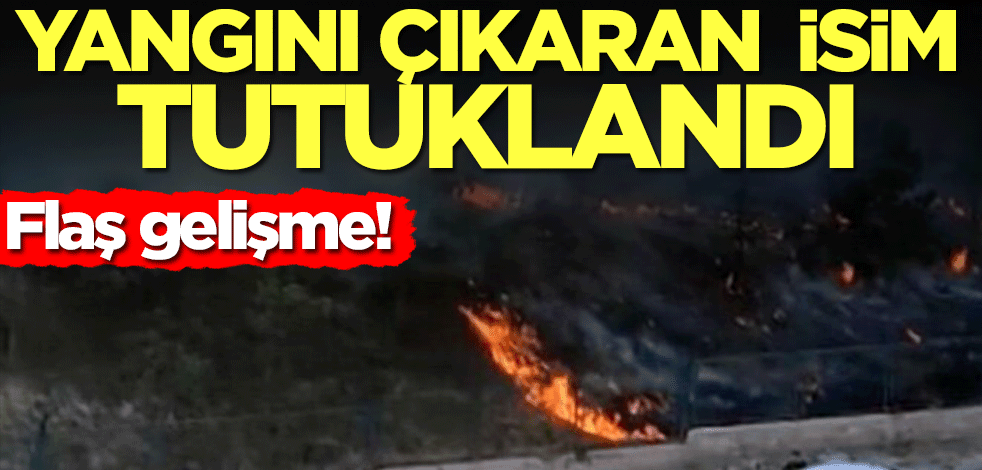 Ankara'da yangını çıkaran isim tutuklandı