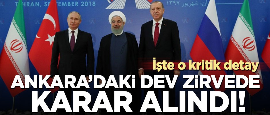 Ankara’daki dev zirvede karar alındı! İşte o kritik detay