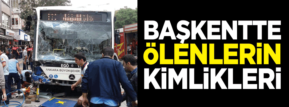 Ankara'daki kazada ölenlerin kimlikleri belirlendi