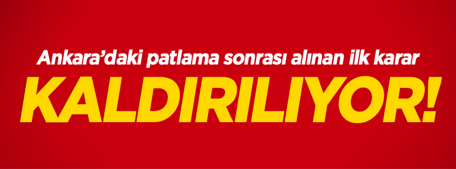 Miting öncesi toplama alanları kaldırılıyor