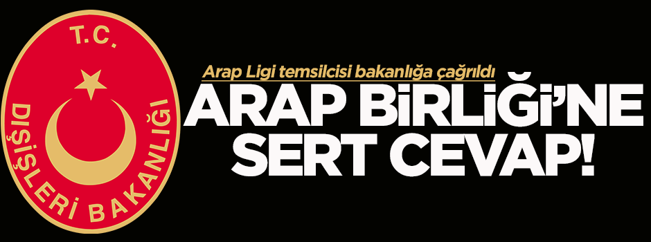 Ankara'dan Arap Birliği sekreterine sert cevap!