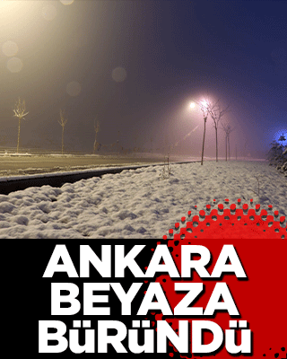 Ankara’nın yüksek kesimlerinde kar yağışı ve sis etkili oldu