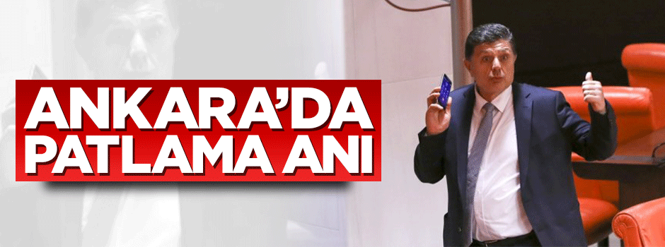 Ankara'yı sarsan patlama TBMM'den de duyuldu