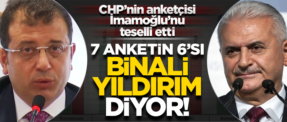 Anket sonuçları gösterdi: Binali Yıldırım kazanıyor!
