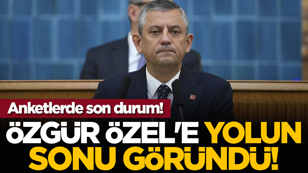 Anketlerde son durum! Özgür Özel'e yolun sonu göründü!