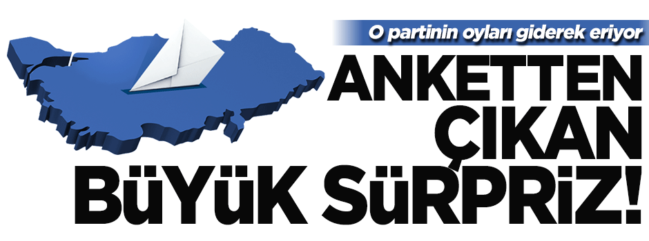Anketten çıkan sürpriz sonuç
