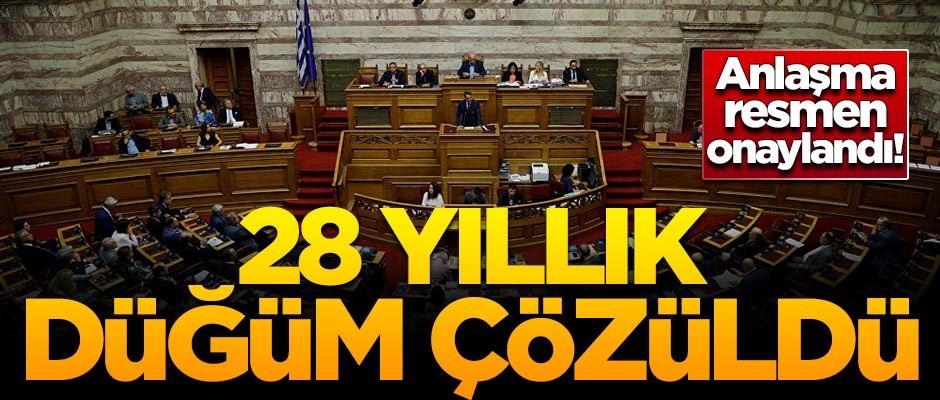 Anlaşma resmen onaylandı! 28 yıllık düğüm çözüldü