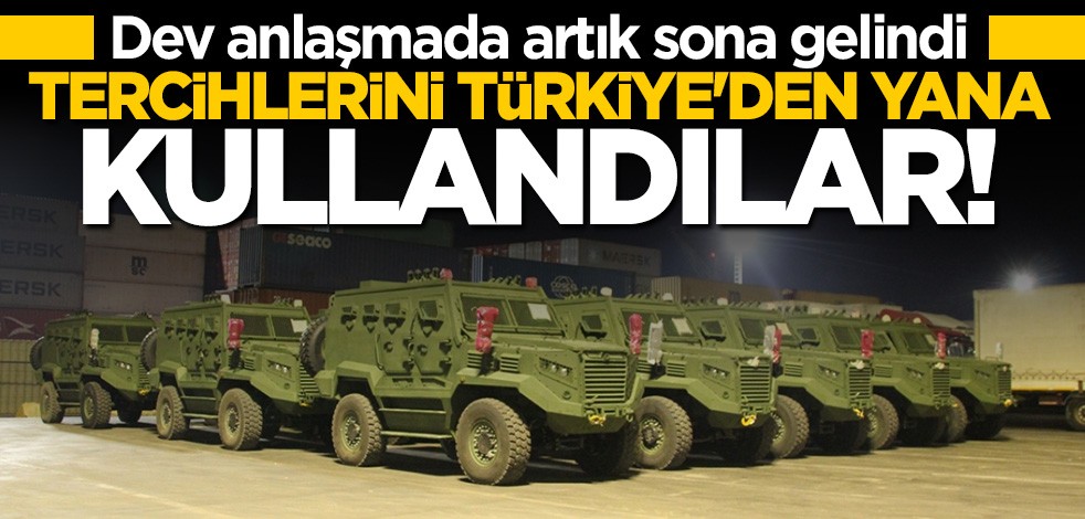 Anlaşmada sona gelindi! Türkiye'yi tercih ettiler