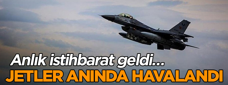 Anlık istihbarat geldi… Jetler anında havalandı! TSK’dan sınır ötesi harekat