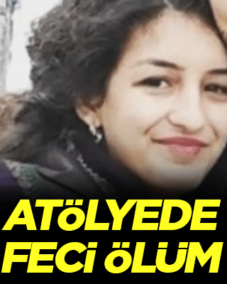 Antalya'da atölyede feci ölüm!