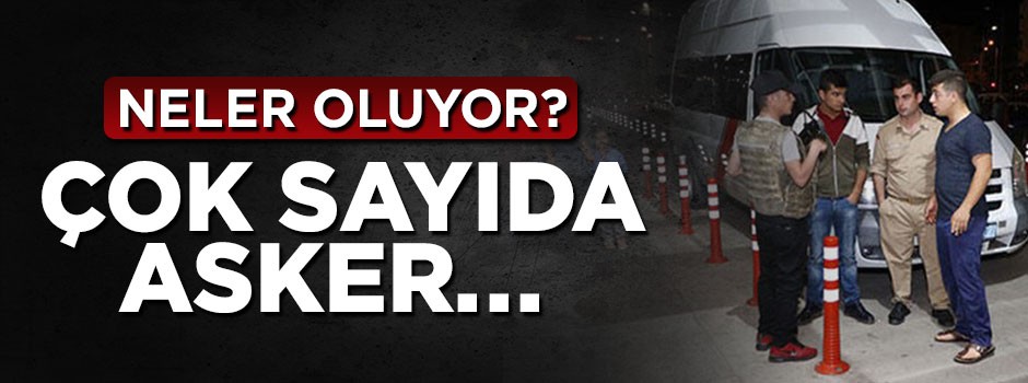 Antalya'da çok sayıda asker hastanede tedaviye alındı