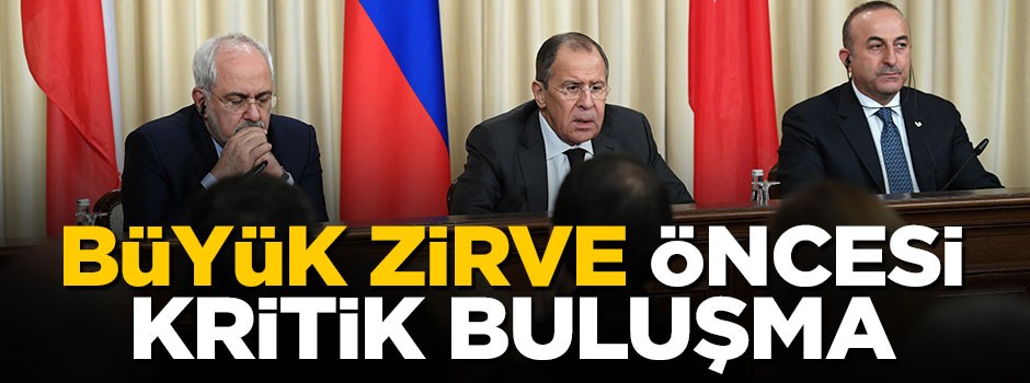 Bakan Mevlüt Çavuşoğlu ve 2 mevkidaşı Antalya'da buluştu