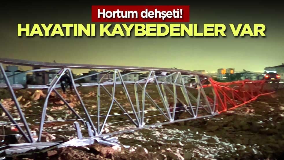 Antalya’da hortum şantiyeyi vurdu: 4 işçi öldü, 1 işçi yaralandı