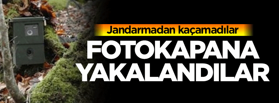 Antalya'da uyuşturucu zanlıları fotokapanla yakalandı