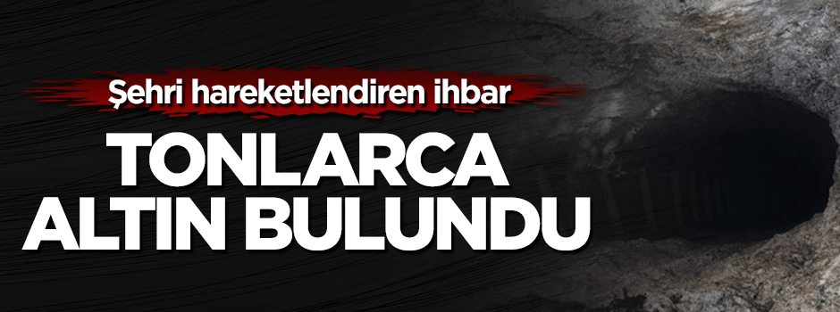 Antalya'yı hareketlendiren iddia: 20 ton altın bulundu