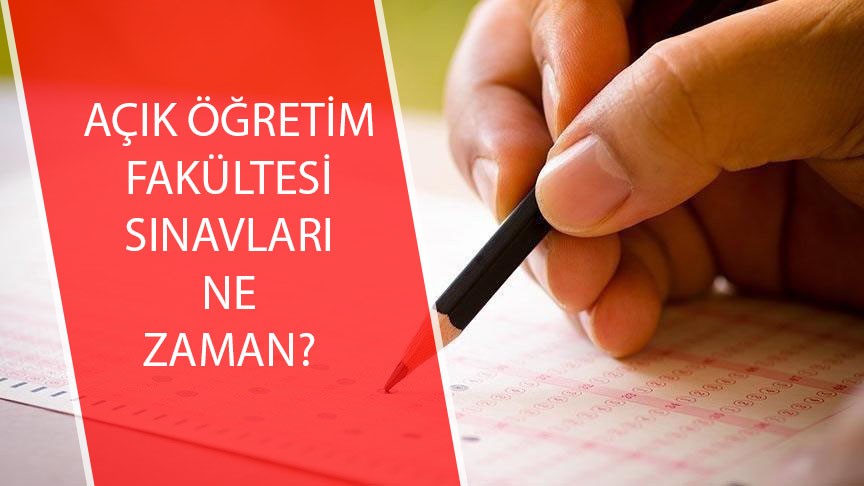 AÖF sınavları ertelenecekmi?