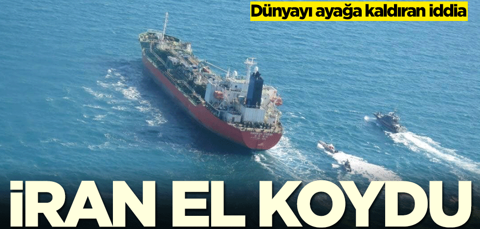 AP dünyaya az önce servis etti: İran gemiye el koydu