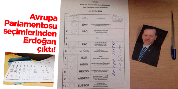 AP seçimlerinden Erdoğan çıktı!