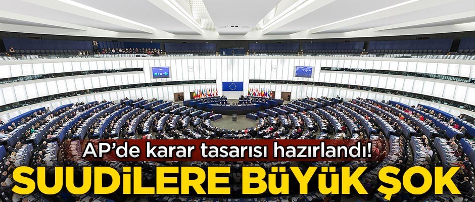 AP'de karar tasarısı hazırlandı! Suudilere büyük şok