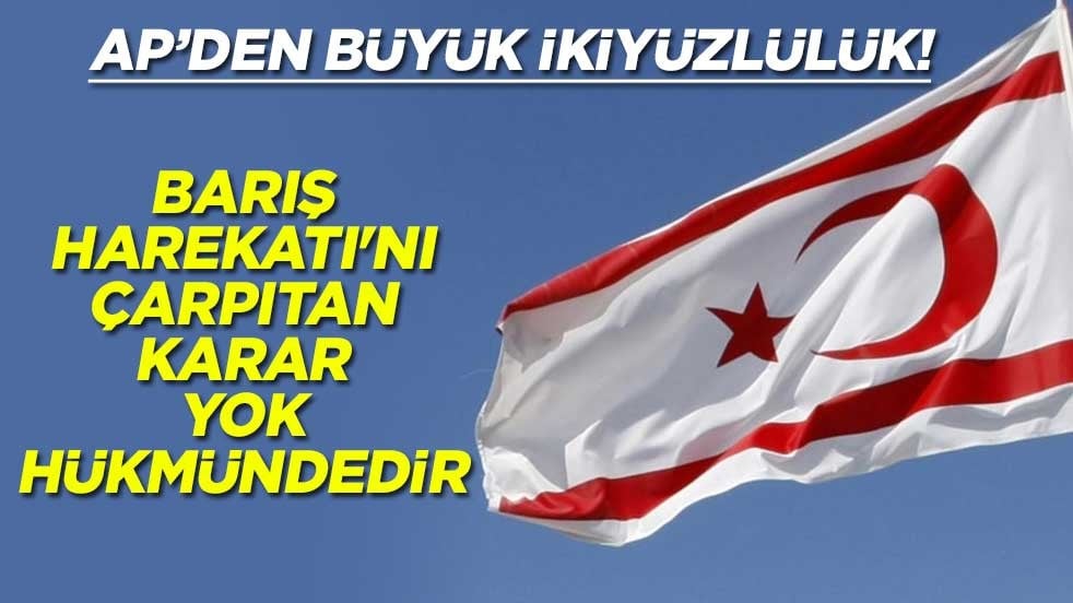 AP’den büyük ikiyüzlülük! Barış Harekatı'nı çarpıtan karar yok hükmündedir