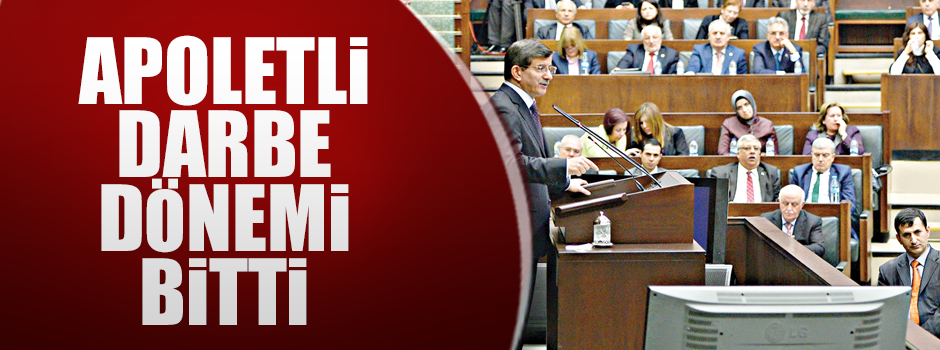 Apoletli darbe dönemi bitti