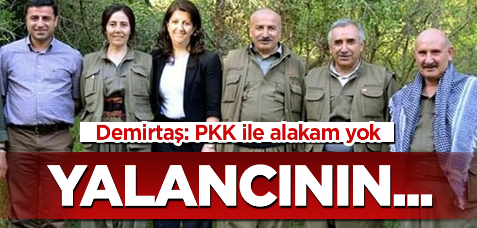 "Apo’nun heykelini dikeceğiz" diyen utanmaz: PKK ile ilişkim yok