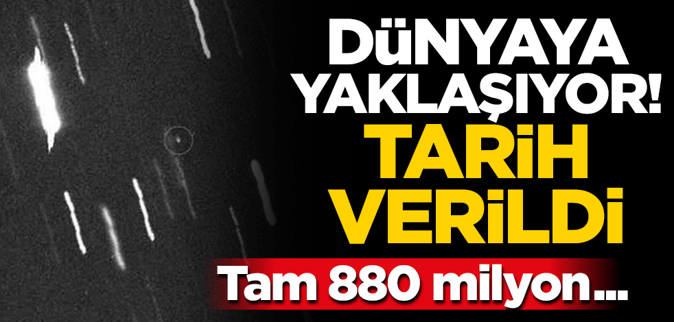 Apophis isimli göktaşı dünyaya yaklaşıyor! Tam 880 milyon ton ağırlığında