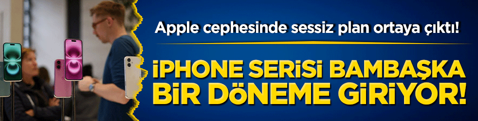 Apple cephesinde sessiz plan ortaya çıktı! iPhone serisi bambaşka bir döneme giriyor!