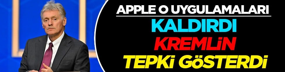 Apple karara imza attı: Rusya'da bazı sosyal medya platformları kaldırdı... Peskov'un kafası allak bullak oldu