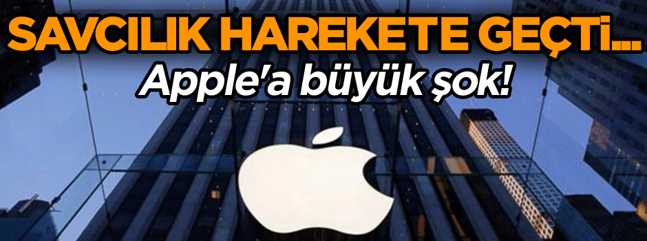 Apple'a büyük şok! Savcılık harekete geçti...