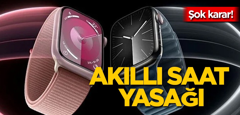  Apple'nin şoku, başı dertte: Akıllı saatler için yasak getirildi! ABD Başkan Biden veto etmedi, dikkat çekti! İlk açıklaması