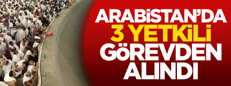 Arabistan’da 3 yetkili görevden alındı