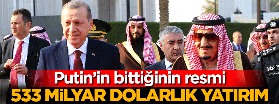 Arabistan'dan 613 milyar dolarlık yatırım