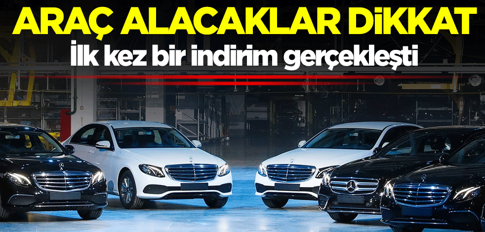 Araç alacaklar dikkat! Otomobil ilan fiyatları, geçen ay ilk defa yaklaşık yüzde 1 geriledi