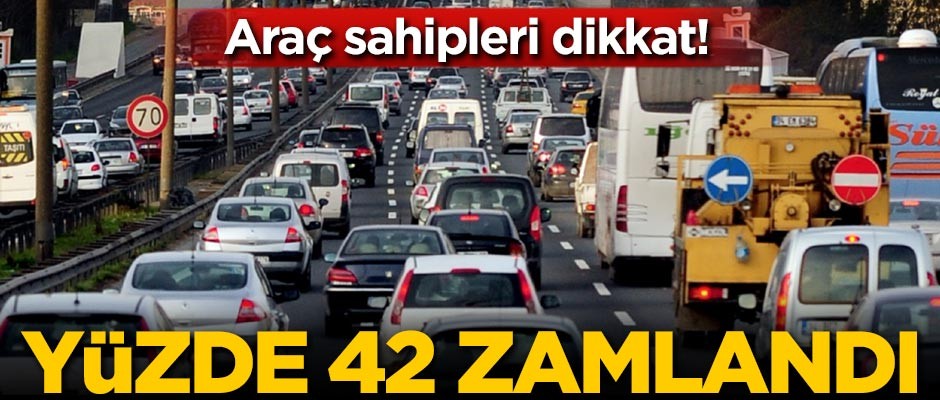 Araç bakım ücretleri yüzde 42 zamlandı