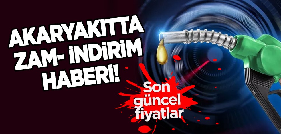 Araç sahipleri aman dikkat! Akaryakıt fiyatlarına zam, indirim... Benzin, mazot (motorin) fiyatlarında bu rakam