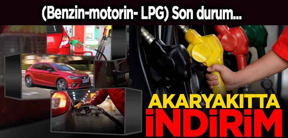 Araç sahipleri dikkat: Benzine dev indirim geliyor, beklemeden depoyu fulleyin! 2023 güncel akaryakıt fiyatları