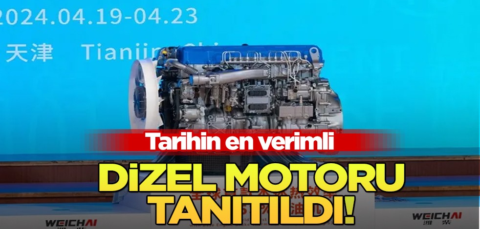 Araç sahipleri dikkat! Tarihin en verimli ideri o: Dizel motoru ilk kez çalıştırıldı... Yeni yolculuğuna başlıyor