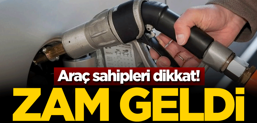 Araç sahipleri dikkat! Zam geldi