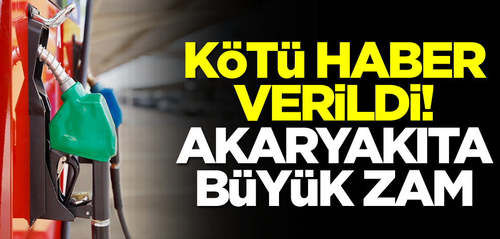 Araç sahipleri güne kötü haberle başladı! Akaryakıta büyük zam