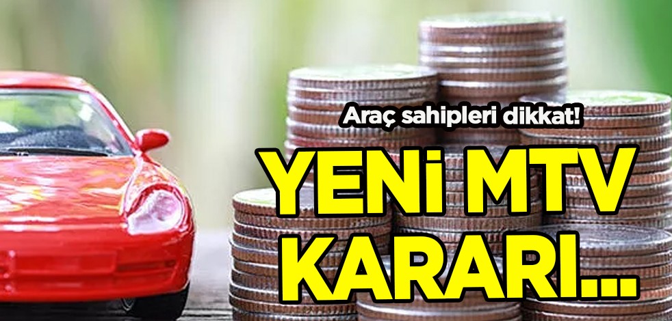 Araç sahipleri: MTV fiyatlarına ilişkin açıklama yapıldı! Son sonucu belli oldu! İşte son durum