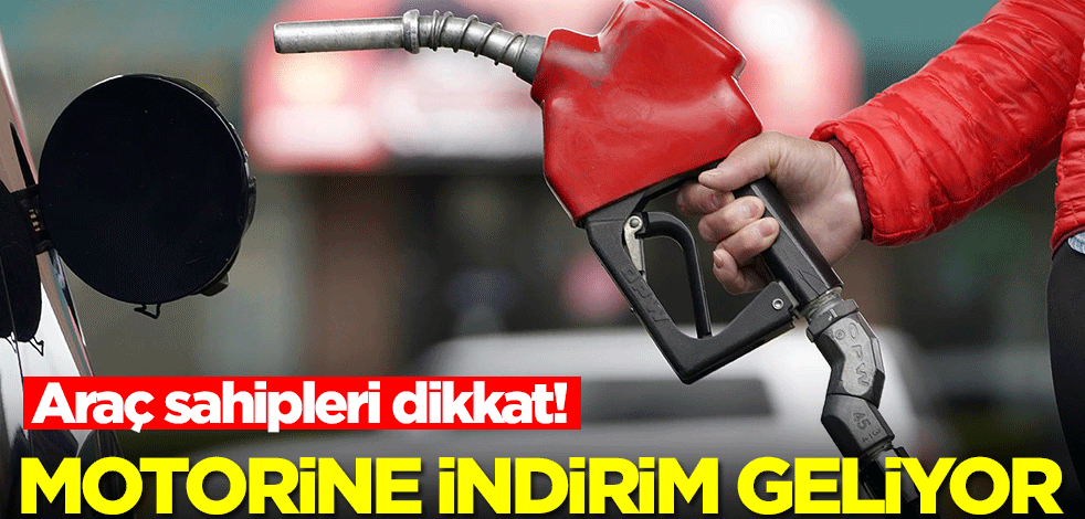 Araç sahiplerine büyük müjde! Akaryakıta indirim geliyor
