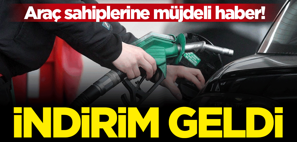 Araç sahiplerine güzel haber! İndirim geldi