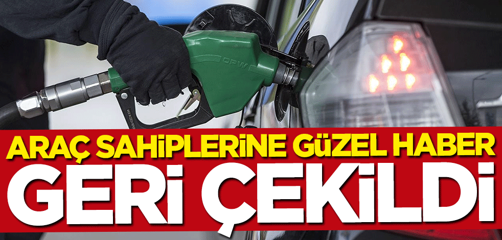 Araç sahiplerine güzel haber! Zam geri çekildi