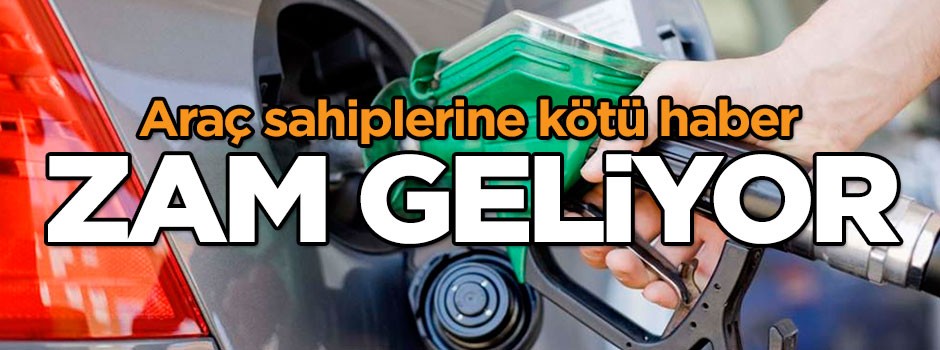 Araç sahiplerine kötü haber